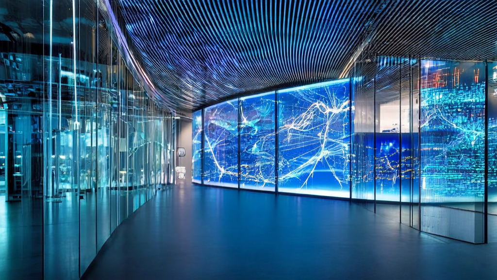 Future office scene of cross-border e-commerce leveraging AI technology to overcome growth bottlenecks in 2025