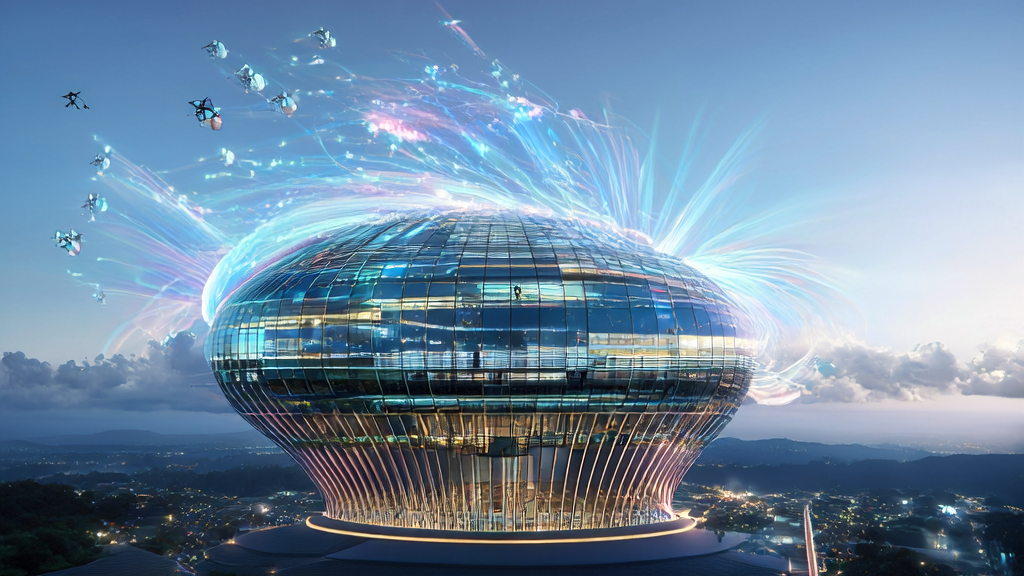 Scene of cross-border e-commerce leveraging AI technology for traffic growth in 2025