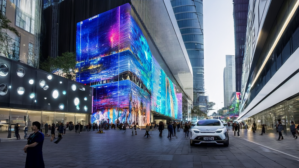 2025 AI Acquisition Trends: Intelligent Transformation of Cross-border E-commerce, featuring smart robots, multilingual marketing, and advanced driving technology