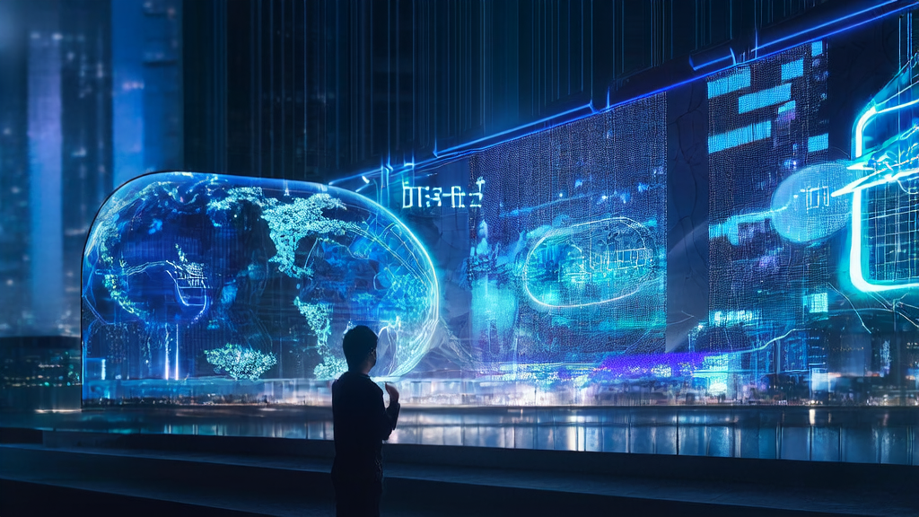 2025 AI acquisition trends: Seven strategies to optimize overseas marketing, showcasing a young entrepreneur using Alibaba's AI coding tool Qoder for market analysis.