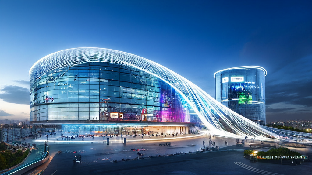 2025年AI驱动的跨境电商增长策略：智能机器人和无人机展示未来科技感