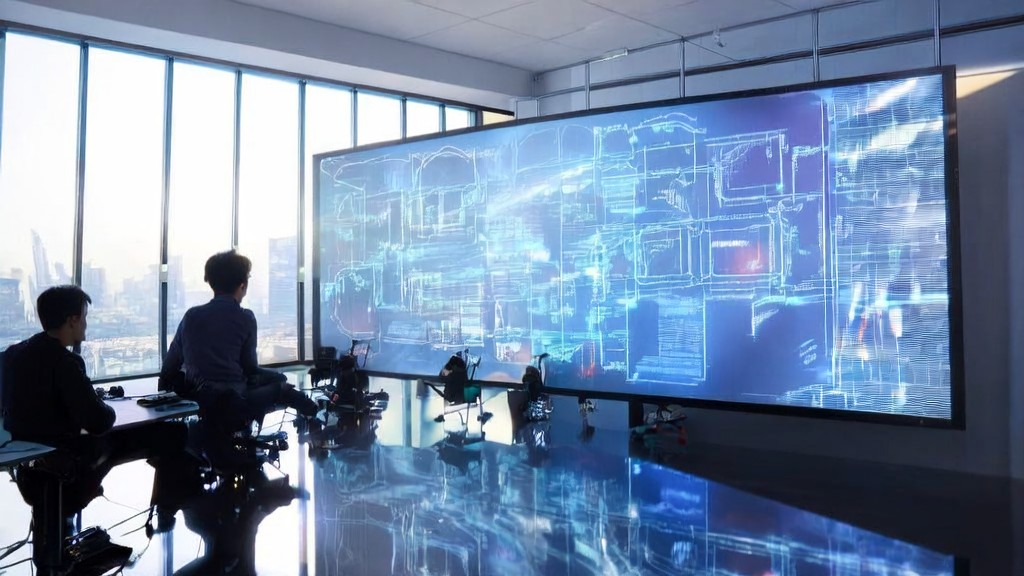 The launch of the new AgentScope 1.0 framework by Tongyi Lab, showcased in a modern office setting, heralding advancements in AI email marketing.