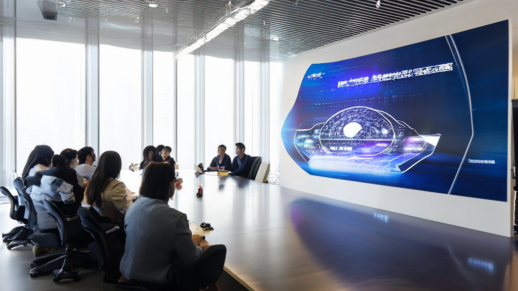 Export company staff using Tencent's HunyuanWorld-Voyager model for AI-powered outreach, showcasing 3D customer profiles and virtual product showrooms.