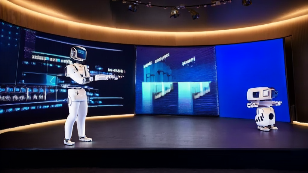 Lu Yonghao's digital avatar live streaming, showcasing AI technology in e-commerce, with AI assistants providing personalized recommendations