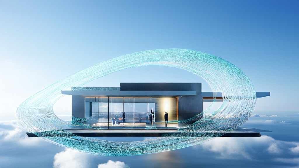 Scene depicting AI acquisition strategies boosting traffic for independent sites