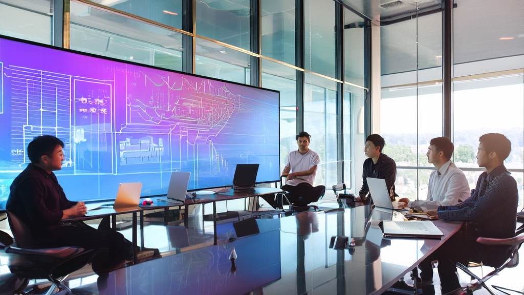Young entrepreneurs are discussing how to boost ecommerce sales efficiency using AI acquisition technology, with the backdrop of Ant Group's newly released gPass framework.