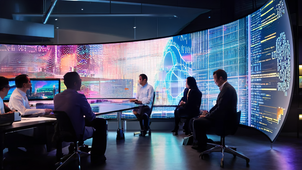 Data scientists analyzing AI customer data to improve acquisition efficiency