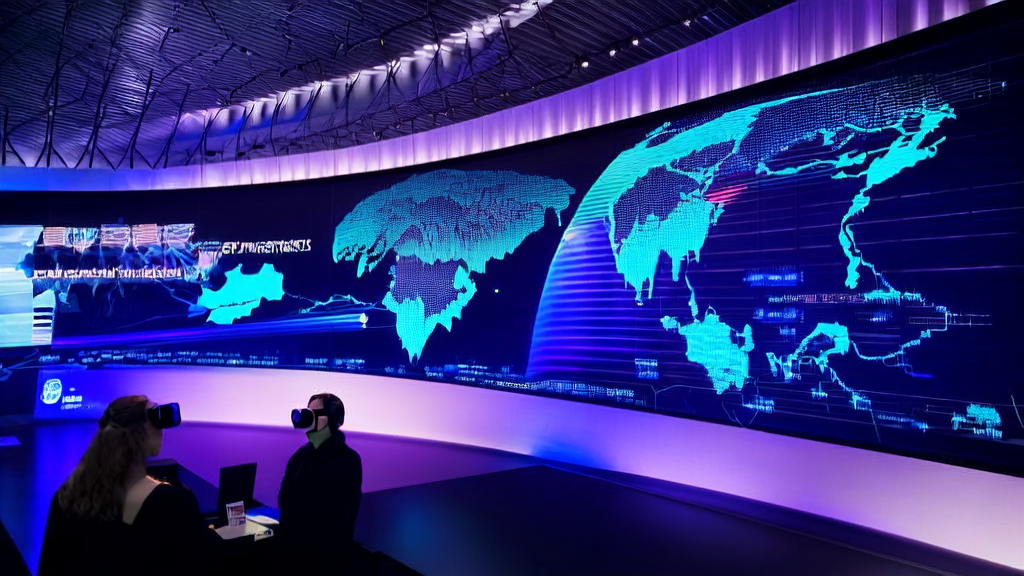 Modern control center using AI acquisition technology to boost cross-border e-commerce sales