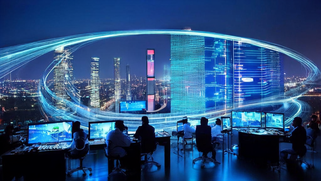 Inside a futuristic AI company in the city, engineers are fine-tuning the latest AI customer acquisition system