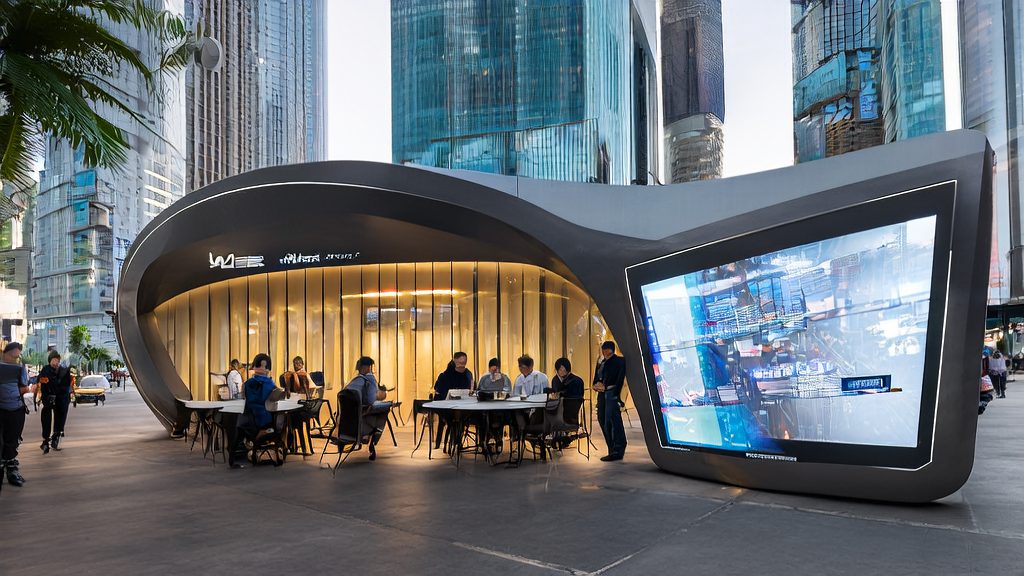 东南亚市场中的AI获客创新展示厅，DeepSeek R1-0528模型实时演示