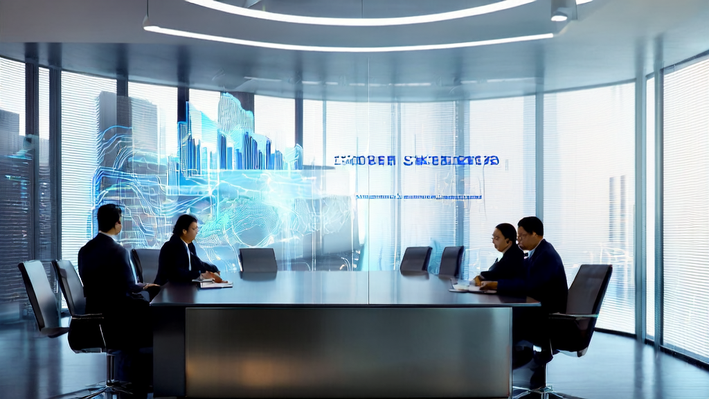 展示文心大模型和Qwen多模态生成模型在AI获客中的应用，技术人员正在分析客户数据，优化营销策略。