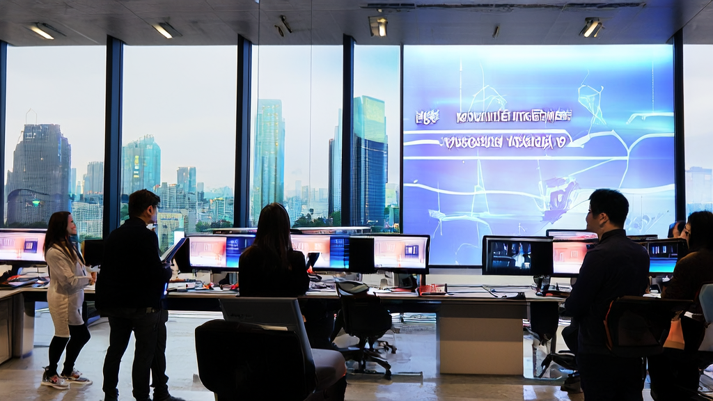 Intelligent technology helping businesses break through customer acquisition bottlenecks, showcasing the dynamic process of AI algorithms processing customer data.