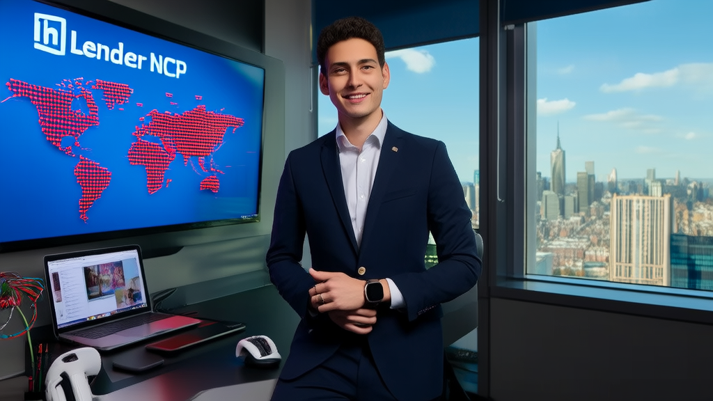 Entrepreneur using LinkedIn and Blender-MCP for AI customer acquisition