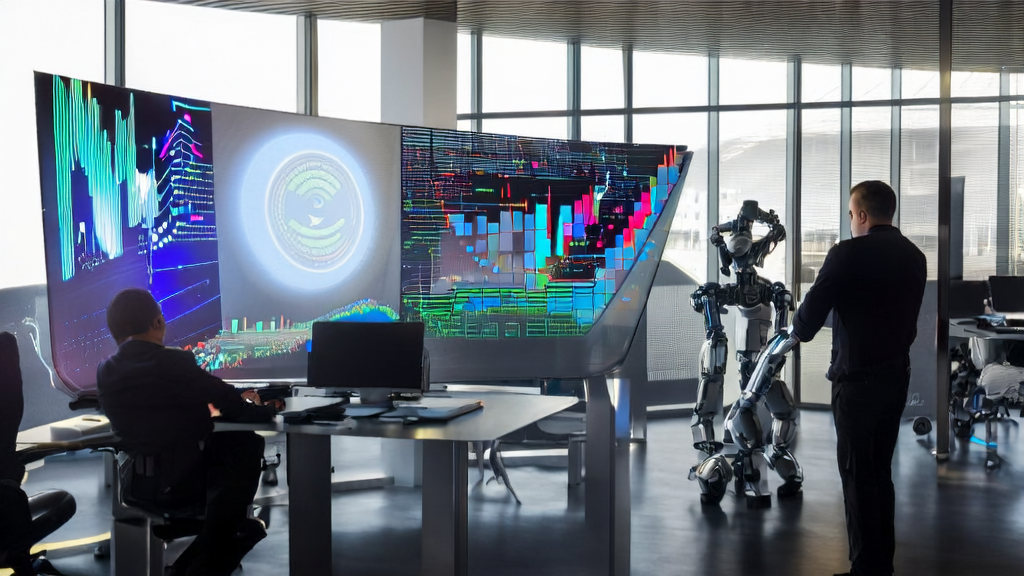 The application of AI technology in B2B acquisition, showcasing LinkedIn customer mining and automatic code generation.