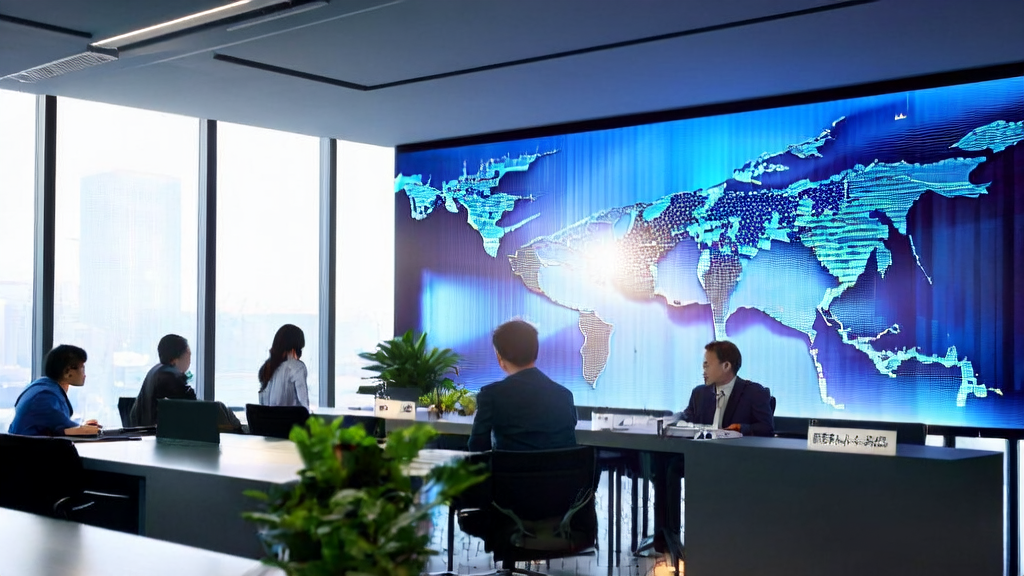 Foreign trade company employees using Baidu “Luohuozuo“ AI engine for precise customer acquisition