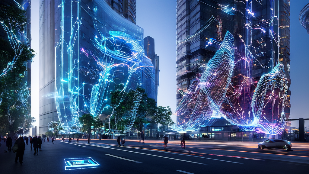 未来城市中的AI获客革命：高楼大厦、无人驾驶汽车和无人机精准投放广告