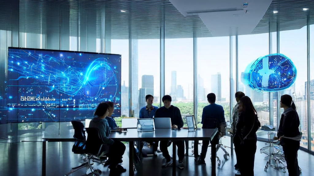 未来城市中的跨境电商团队使用AI技术优化获客策略