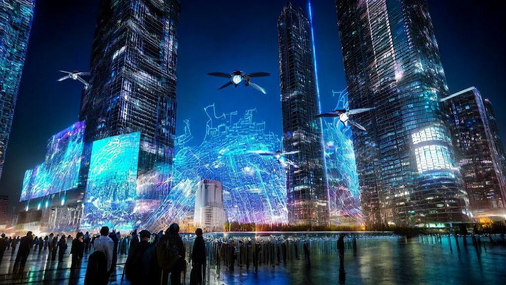 未来城市中的外贸企业通过AI技术实现高效获客和灾害预警