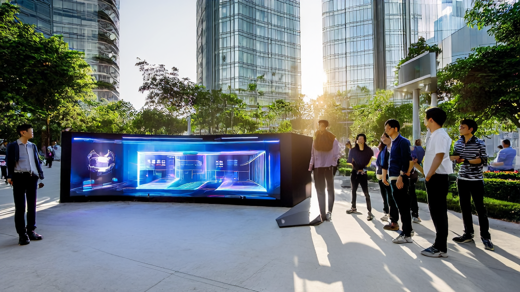 Modern scene showcasing AI-driven acquisition strategies in Southeast Asia