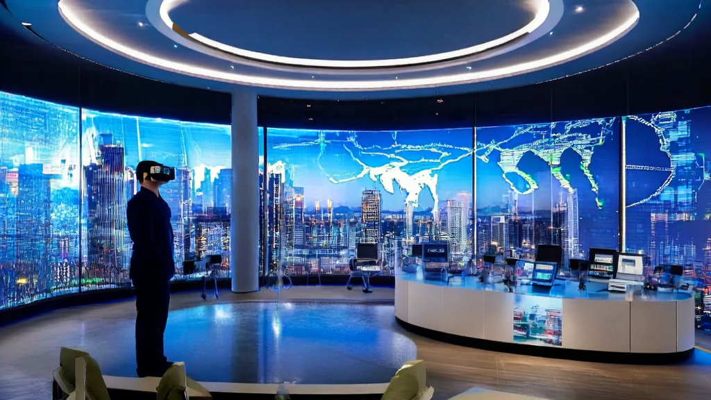 Future cross-border e-commerce store utilizing AI acquisition system to enhance marketing effectiveness