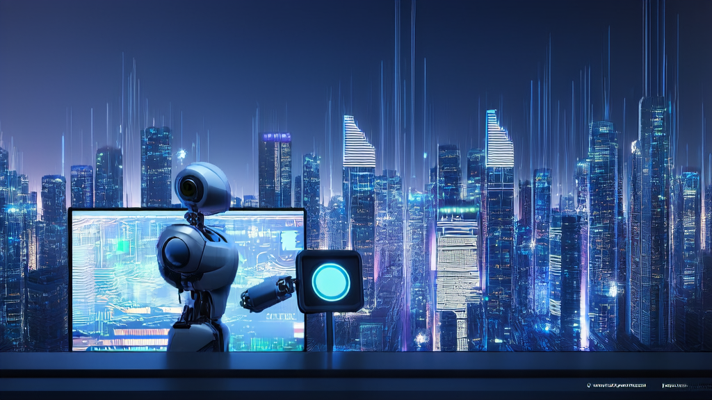 AI robot using Microsoft Magentic-UI to perform complex web tasks, enhancing customer acquisition efficiency