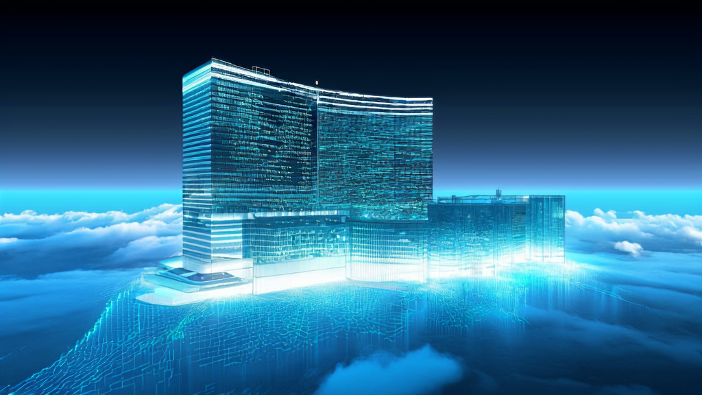 AI智能获客系统优化跨境电商营销策略，展示数据处理中心和全球化市场布局