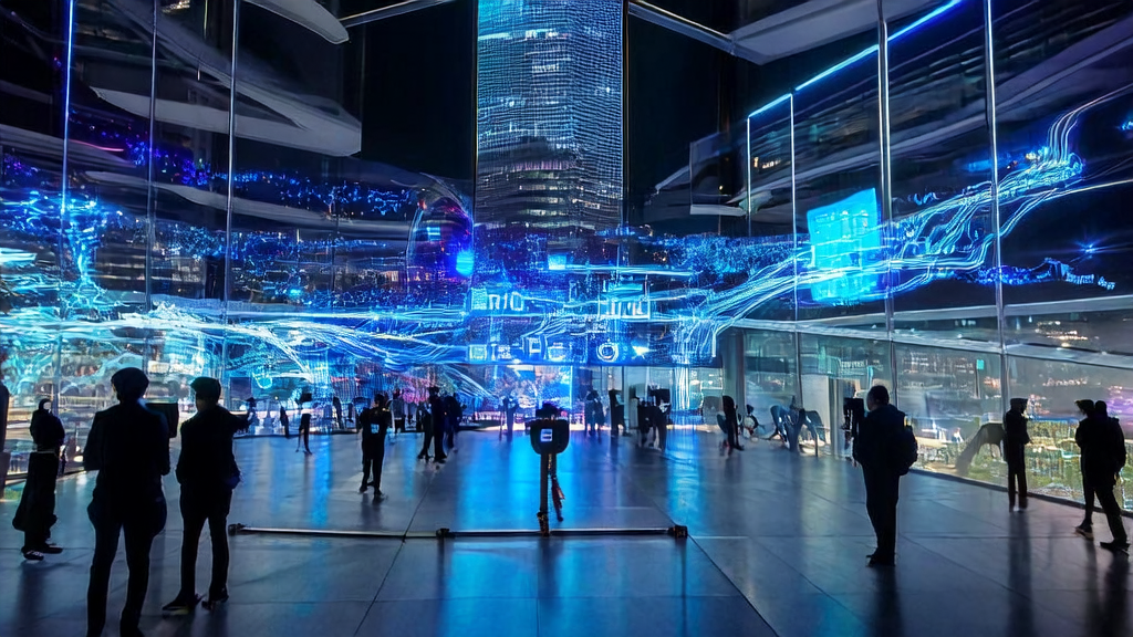 未来城市中的研究人员正在探讨2025年AI获客的新趋势和技术应用