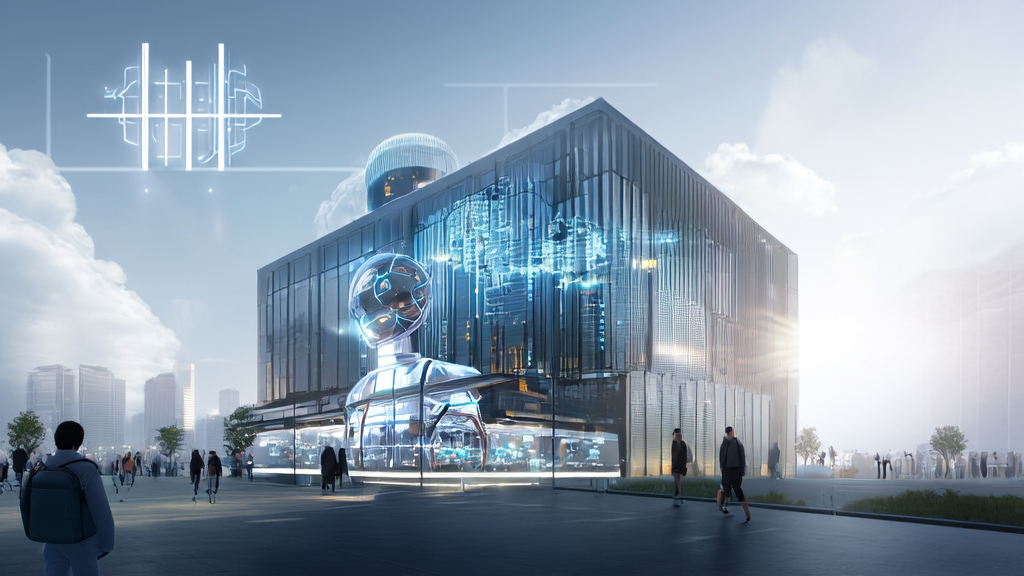 未来城市中的AI获客新趋势，展示跨境电商独立站如何借助AI技术实现流量暴增