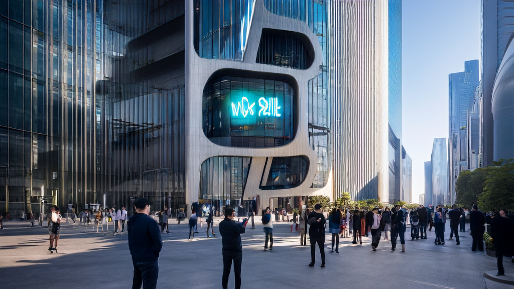 In a futuristic city, AG-UI protocol empowers AI assistants to efficiently handle customer data