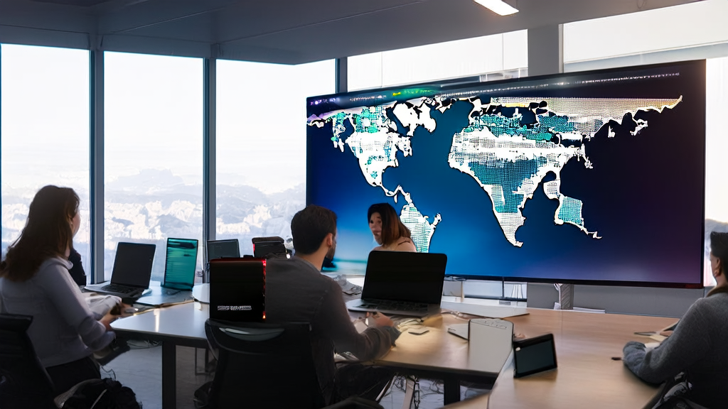 跨境电商团队利用AI生成的创意内容进行讨论