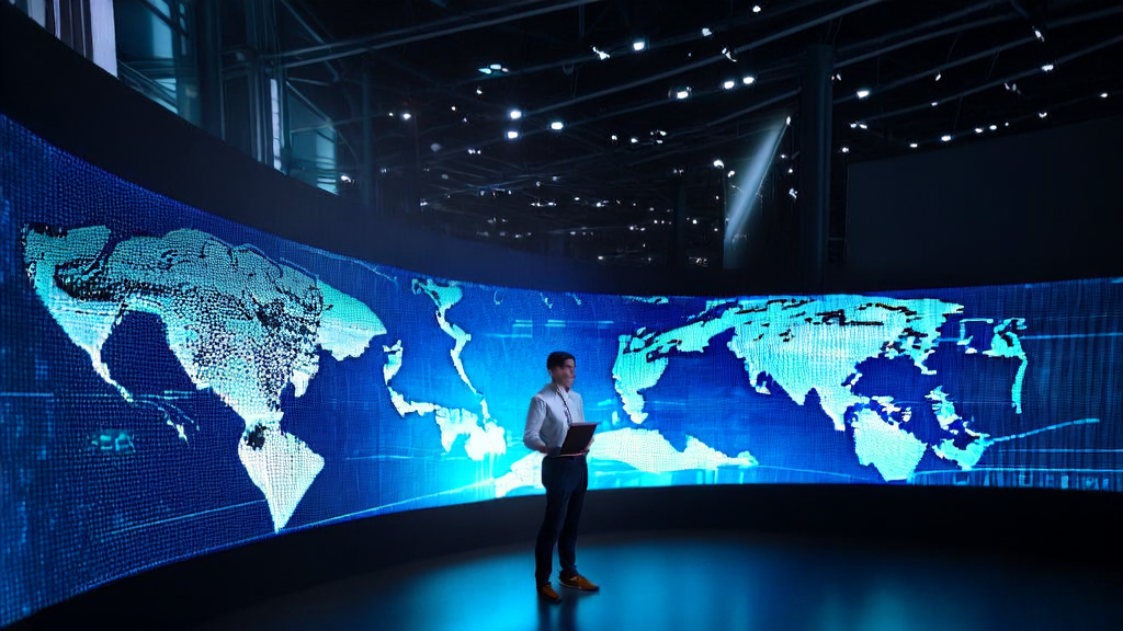 E-commerce entrepreneur using AI technology to acquire global customer data in real-time