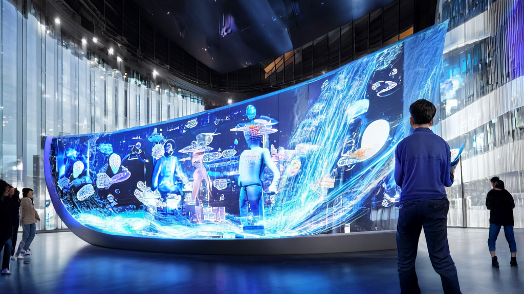 未来城市中的AI动态广告展示及实时监控