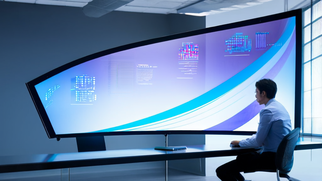 A modern office scene showcasing WPS365's AI-driven customer acquisition solutions