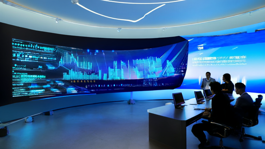 在现代化办公室中,分析师们通过AI优化广告投放和豆包视频生成模型Seedance 1.0 pro实现精准营销和降低成本