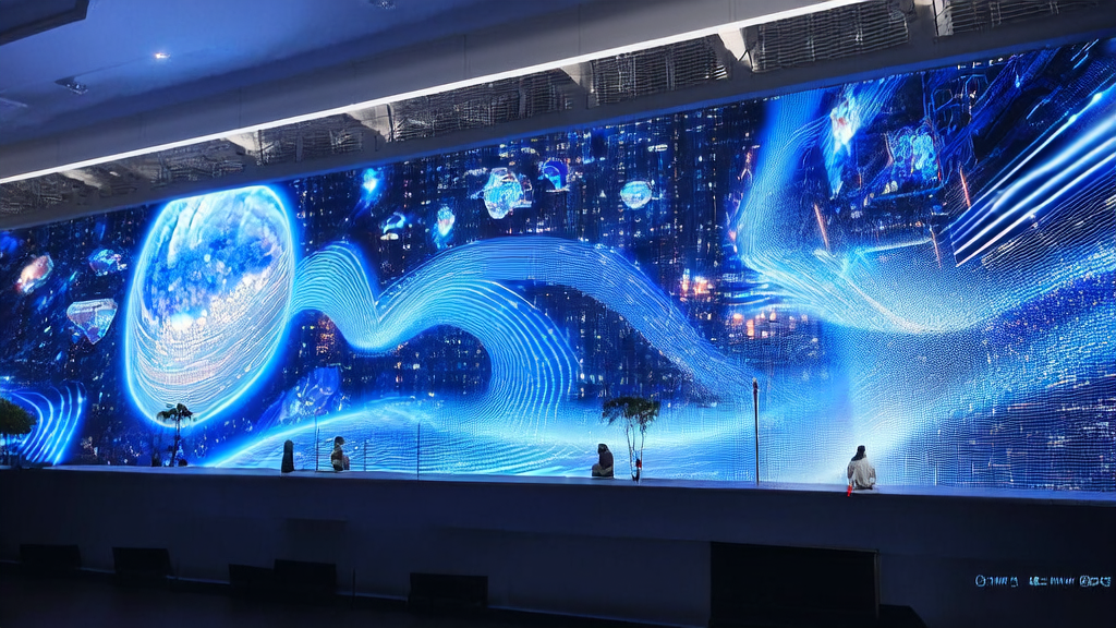 现代化的AI广告优化控制中心，展示MuleRun 2.0平台的用户画像分析和智能算法优化。