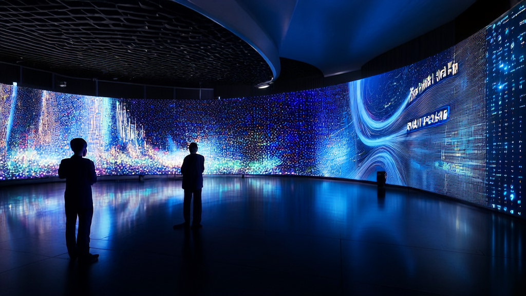 Control center for AI-powered advertising with real-time data streams and audience analysis