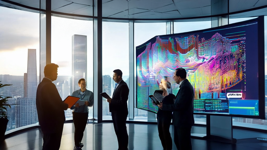 Data analysts in an office using the Claude Chrome extension for advertising data analysis and optimization