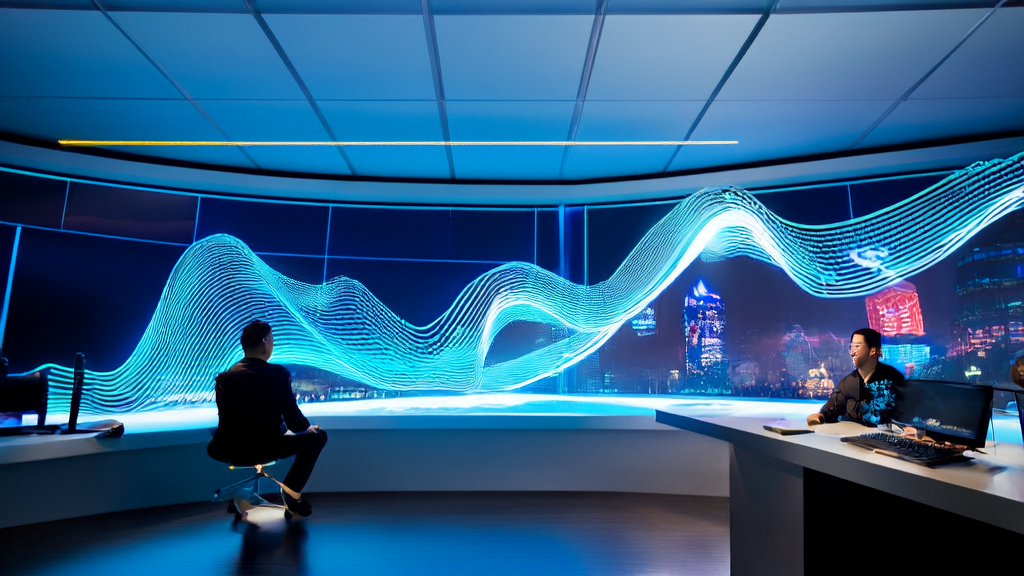 Illustrates the application of AI technology in advertising optimization, focusing on precise audience targeting and reducing CPA through data analysis and real-time strategy adjustments.