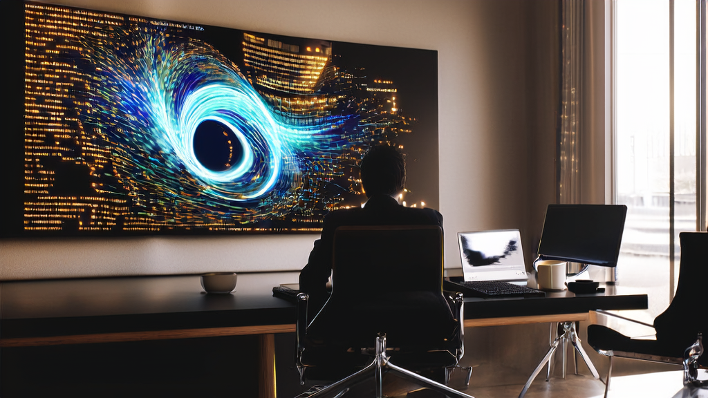 AI艺术家Xania Monet的工作室，展示了她的成功和创新技术的应用