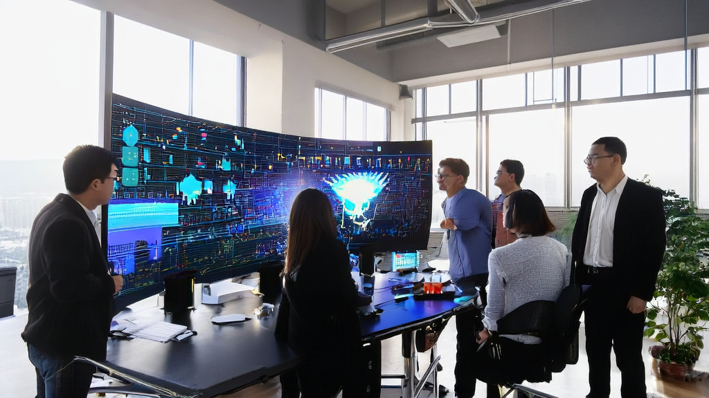 Tech professionals using Tencent Cloud's AI Builder to optimize email marketing strategies and improve customer acquisition efficiency