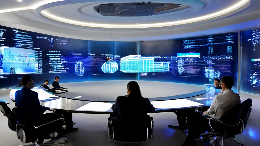 数据科学家在现代化办公室中使用阿里HumanOmniV2进行AI客户数据采集和高转化邮件策略分析