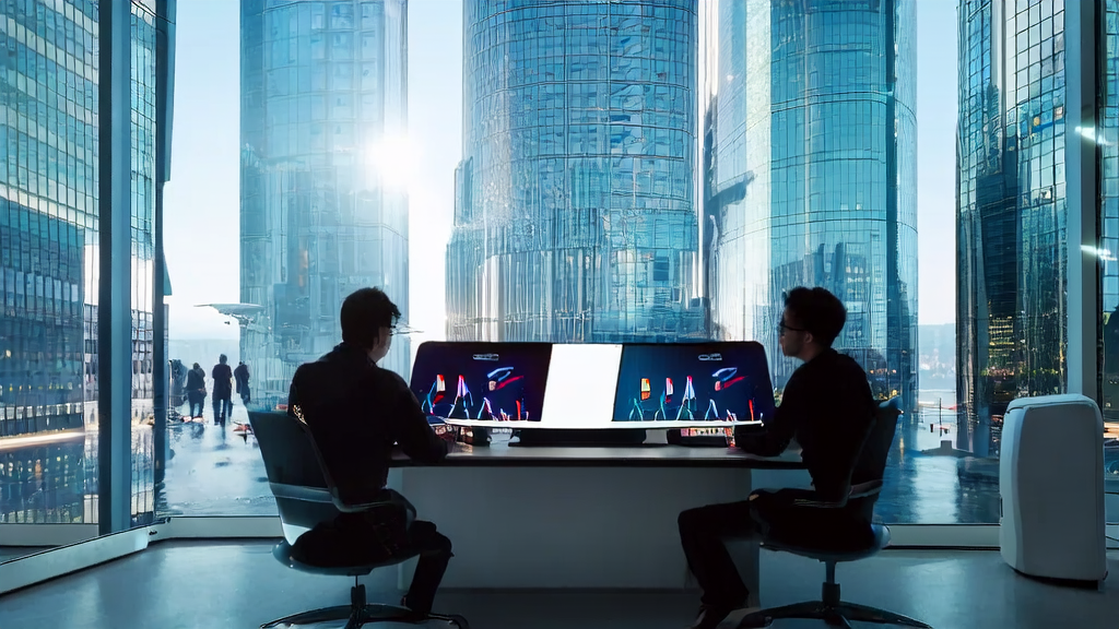 未来城市中的创业者使用AI客户预测模型和个性化邮件营销工具与客户互动