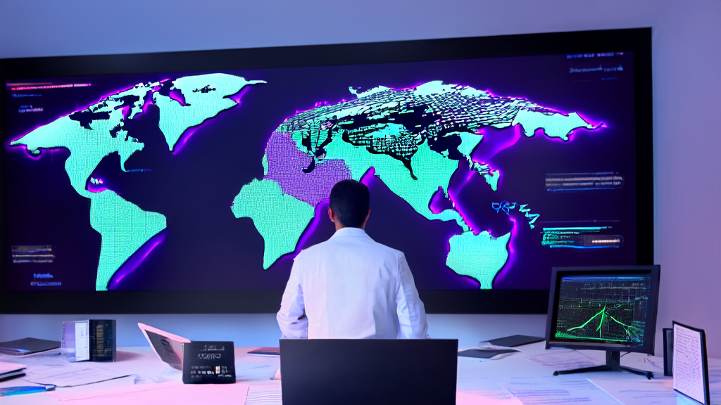 数据科学家在办公室展示AI客户预测模型的工作原理，结合Seedream 4.5技术，实现精准筛选优质客户，降低营销成本。