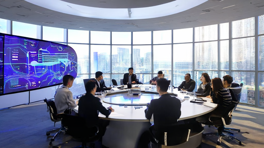 In a modern office building bathed in sunlight, marketing experts are discussing AI customer acquisition and selection techniques, with the Perplexity CEO introducing the Kimi K2 model.