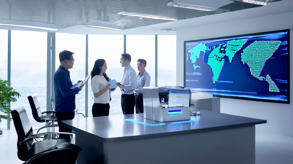 AI技术助力跨境电商精准获取客户,工程师们正在分析制造业海关数据