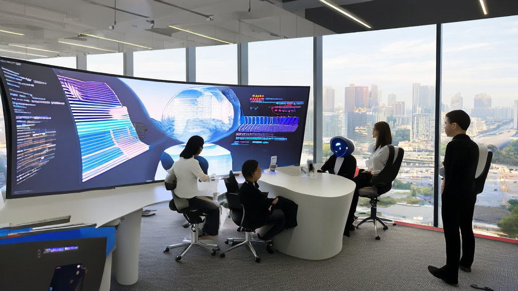 外贸企业员工使用AI智能获客系统进行客户数据分析