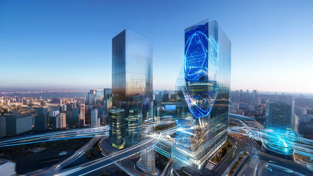 未来城市中的跨境电商公司利用AI技术突破增长瓶颈