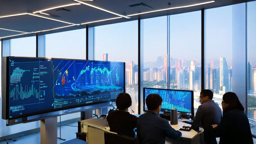 现代化办公场景中展示AI客户数据采集技术的应用