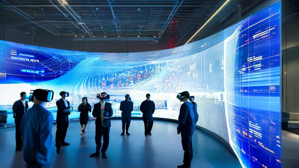 In a smart office environment, technicians are monitoring AI-based customer data cleansing services, showcasing the significant improvement in data processing capabilities and efficiency after Tencent Yuanbao integrated DeepSeek V3.1.