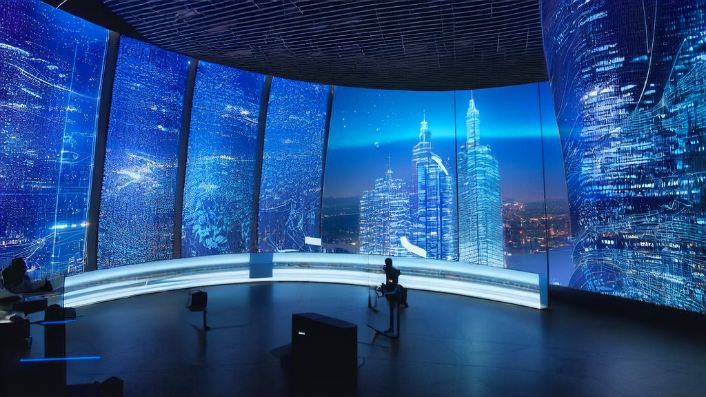 未来城市中的跨境电商公司利用AI客户预测模型和广告优化技术实现高效获客